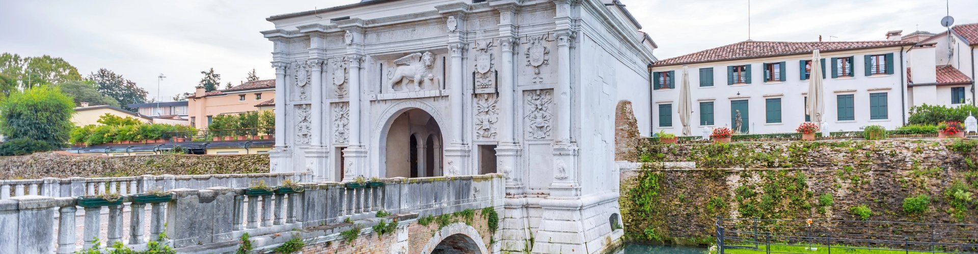 Sunset over Treviso, IT Canal