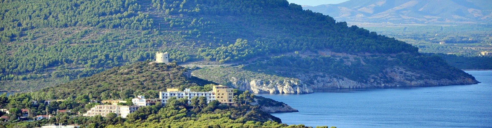 Panoramic view of Sassari, IT