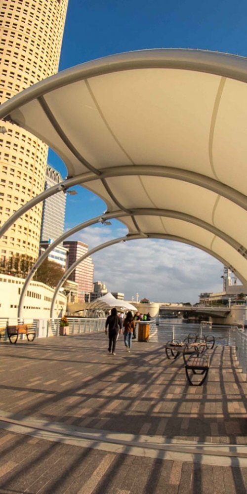 Historic street in Tampa