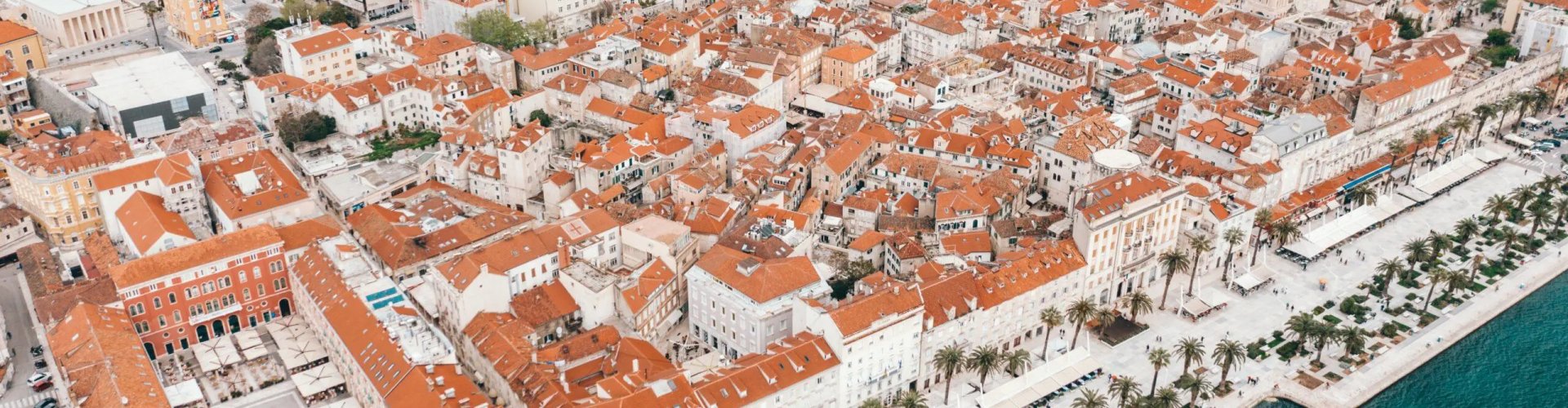 Historic view of Split, HR
