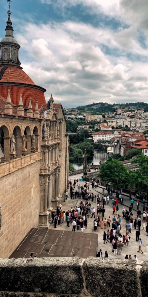 Historic street portrait in Amarante