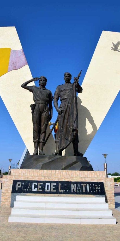 Street view in Ndjamena, TD