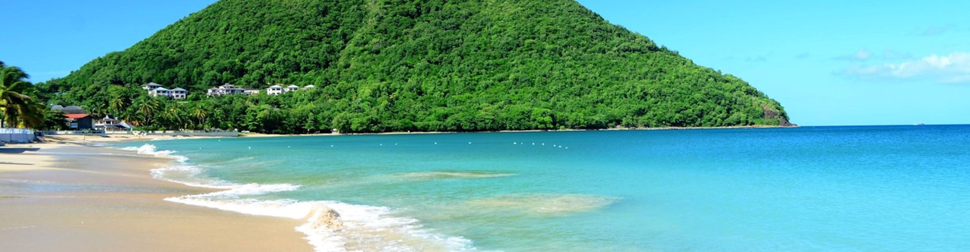 Sunset over Saint Lucia, LC