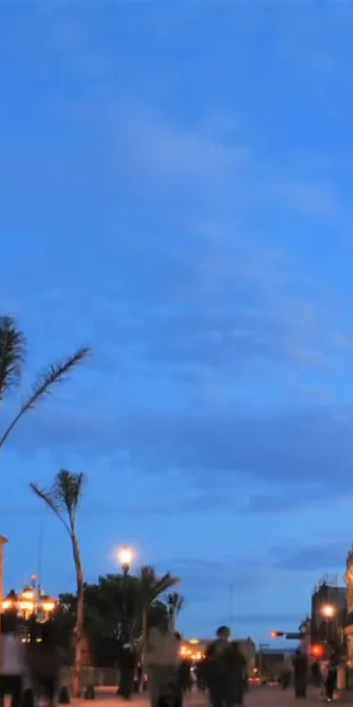 Historic tram in Durango