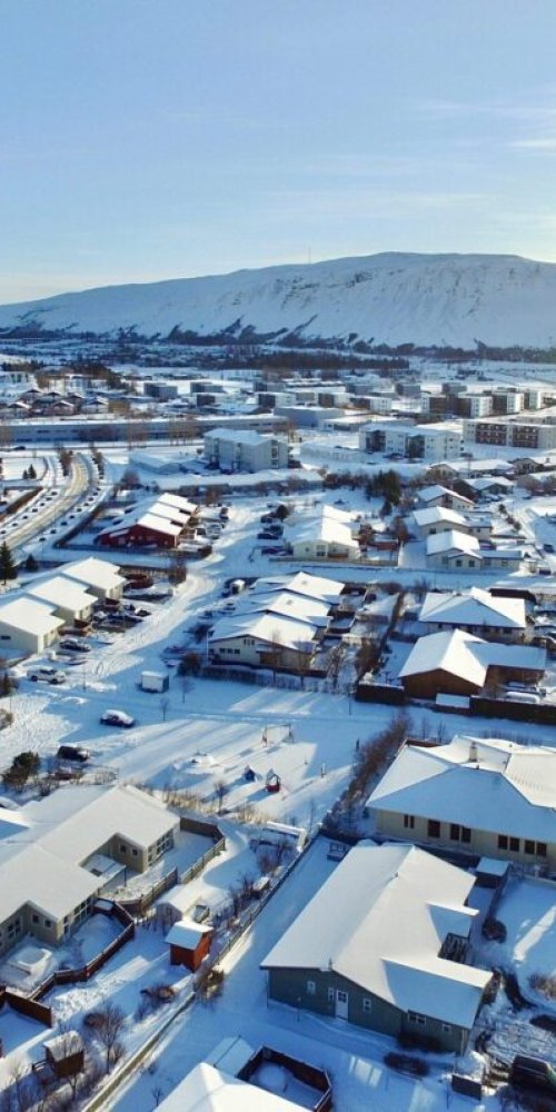Mosfellsbær streetscape