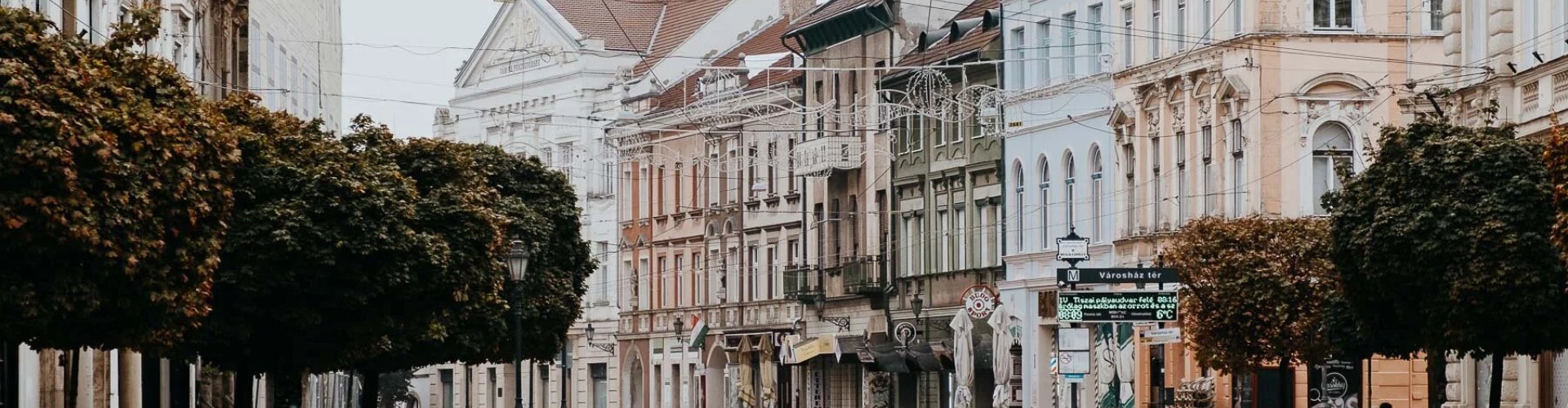 Cultural Streetscape in Miskolc