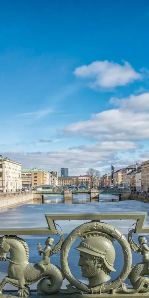 Historic tram in Gothenburg
