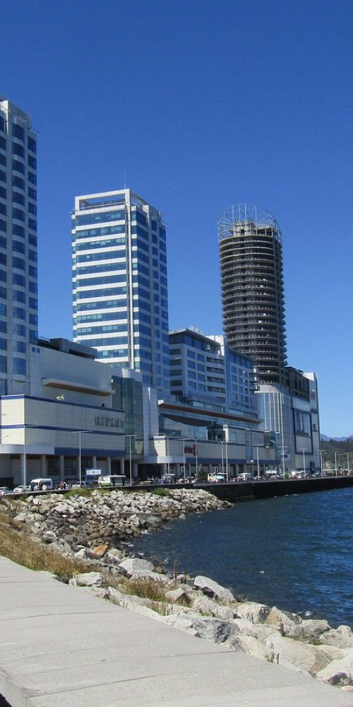 Historic street in Puerto Montt